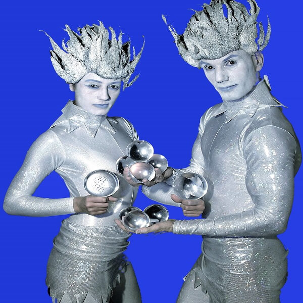 Ice Themed Contact Jugglers